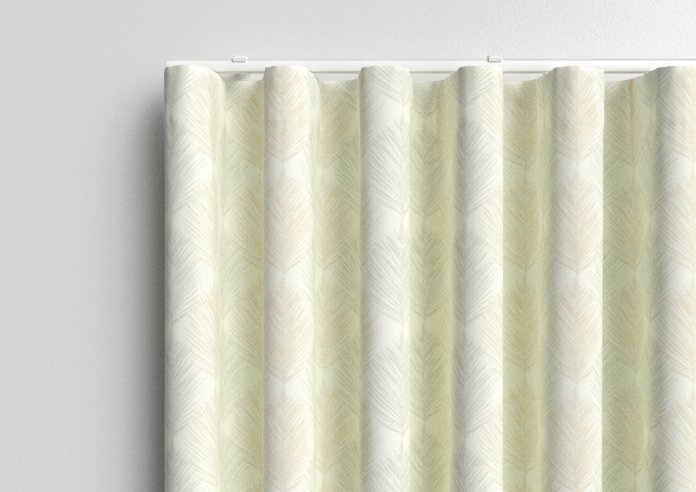 Gentle Palm, Lemon - Made to Measure Curtains - Image 13